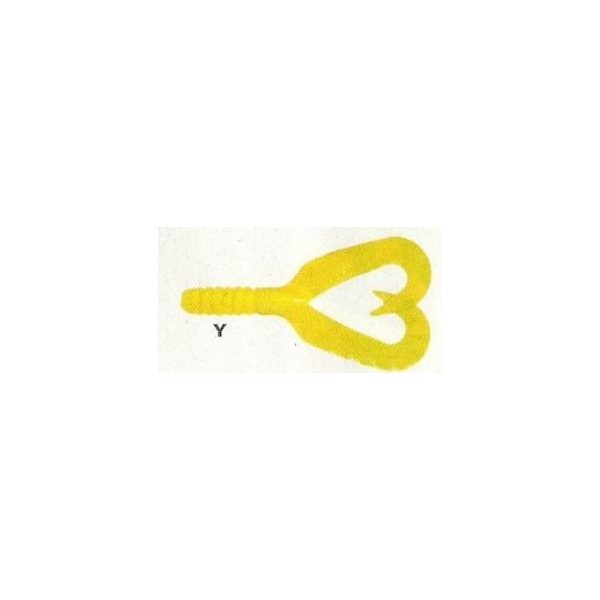 Manns Bait Co. Ltd Doppelschwanz-Twister Twister Y 101mm - 8 Stk.