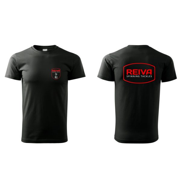Reiva T-Shirt Schwarz 2XL