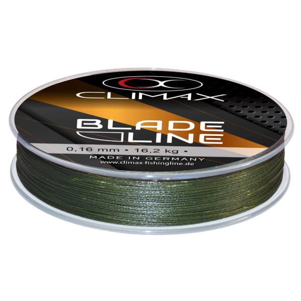 Climax Blade Line Olive Green 100m 0,04mm 2,7kg Geflochtene Hauptschnur