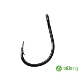   Delphin Waller Einzelhaken CATKONG SuPOWER / 4 Stk 10/0 FLAT-O