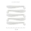 Nevis Impulse Shad 7,5cm 3,05gr 5Stk/Pckg Weiß Plastikköder