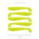 Nevis Impulse Shad 7,5cm 3,05gr 5Stk/Pckg Zitronengelb Plastikköder