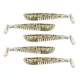 Nevis Impulse Shad 7,5cm 3,05gr 5Stk/Pckg Gold Glitzer Plastikköder