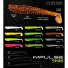 Nevis Impulse Shad 7,5cm 3,05gr 5Stk/Pckg Fluorgrün Plastikköder