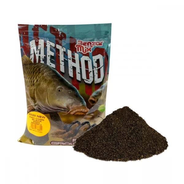 Benzár Mix Seria Method Pro Corn Schwarz Futter 800gr
