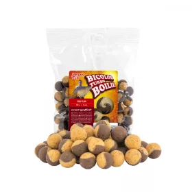 Benzar Turbo Bicolor Boilie Fisch-Pflaume 250G 20Mm