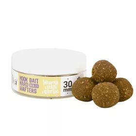   The Big One Hook Bait Hard Wafters Boilie Lemon-Fish-Garlic 30mm Gekochter Hakenköder-Boilie 150gr