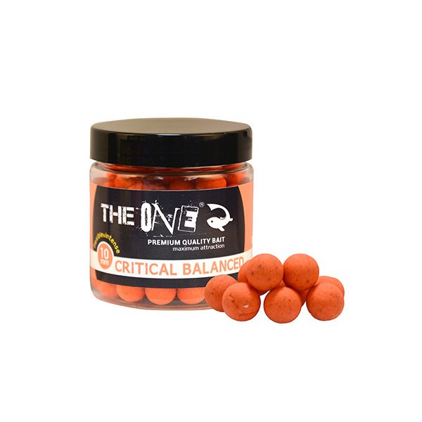 The One Critical Balanced Hookbait Mango-Buttersäure 10mm Orange Erleichterter Hakenköder 50gr