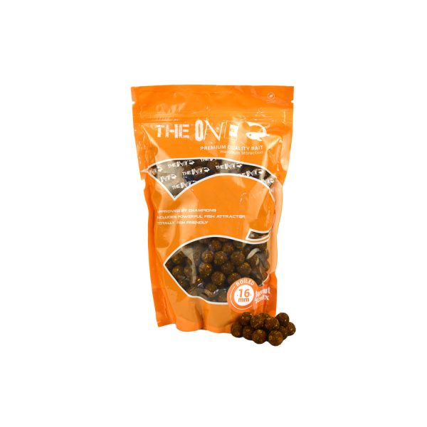 The One Gold Boilie 16mm Gekochter Boilie 1kg