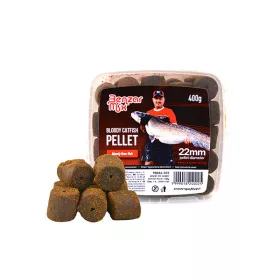 Benzár Mix Catfish 22mm Blutige Leber-Fisch Pellet 400gr