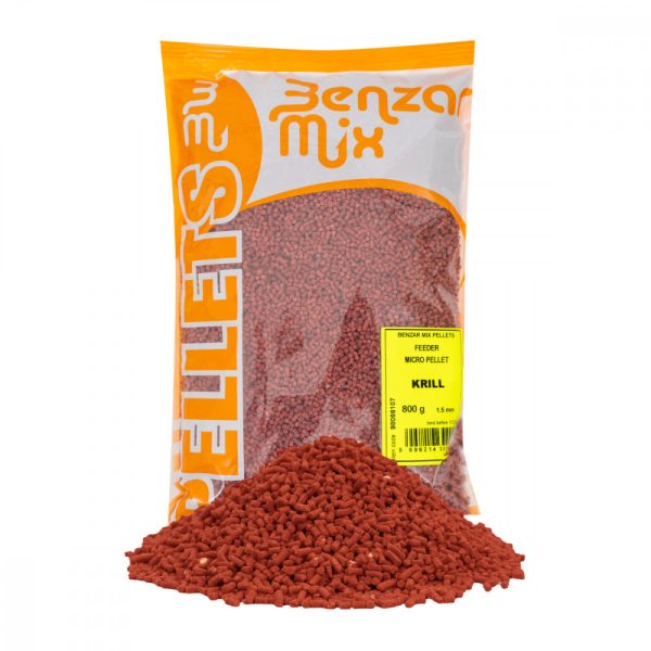 Benzar Mix Mikropellet Feeder Futter 800gr Krill 1.5mm