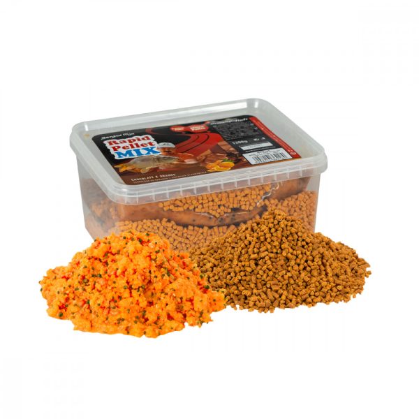 Benzar Rapid Pellet Mix 1200Gr Schoko Orange