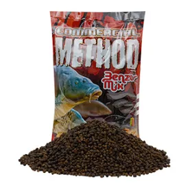   BENZÁR MIX COMMERCIAL PELLET MIX SCHWARZ-BRAUN 800 GR - Mit Fischmehl