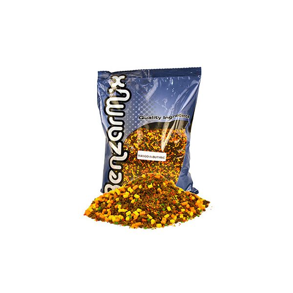 Benzár Mix Crushed PVA Bag Mix Mango-Buttersäure Futter 800gr