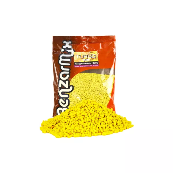 Benzár Mix Fluo Turbo Pellet Ananas-Buttersäure 1,5mm 800g