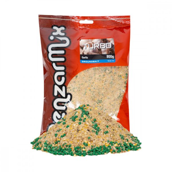Benzar Turbo Groundbait Knoblauchfutter 800gr