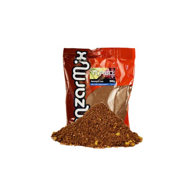 Benzár Turbo Method Futtermittel Banane-Leber 800gr