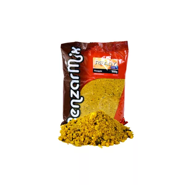 Benzár Mix Ready Carp Groundbait Ananas Vormischfutter 1kg