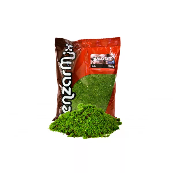 Benzár Mix Ready Carp Groundbait Knoblauch Vorgemischtes Lockfutter 1kg