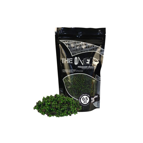 The One Ready Bag Black Smoked Fish Pellet Mix 500gr
