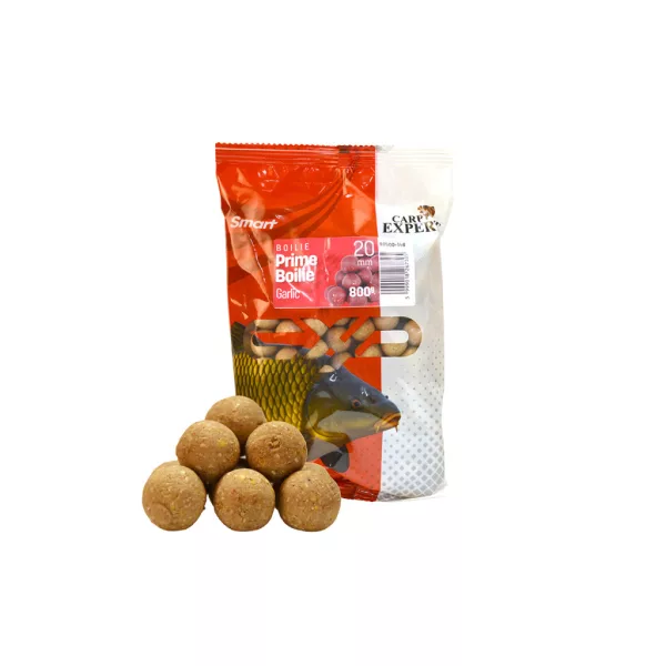 Carp Expert Smart Prime Boilie Knoblauch 16mm Futterboilie 800gr