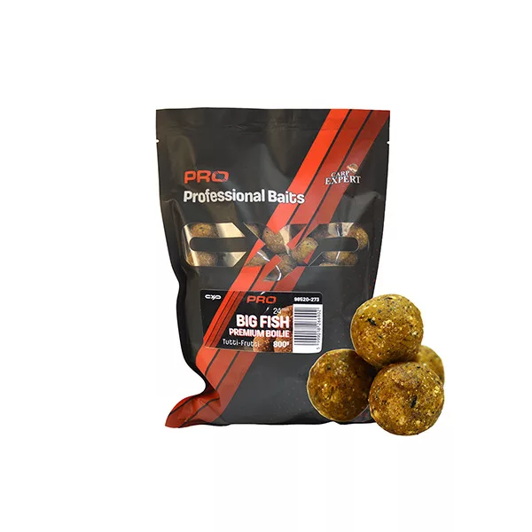 Carp Expert Pro Big Fish Premium Boilie Tutti-Frutti 20mm Futterboilie 800gr