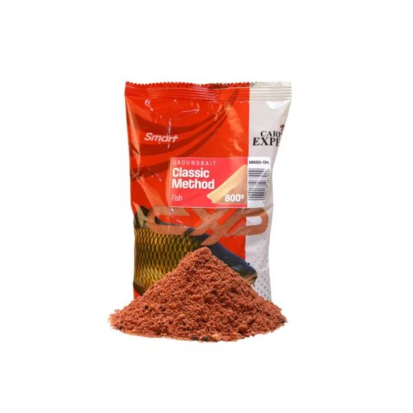 Carp Expert Smart Groundbait Classic Method Fish Futter 800gr