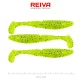 Reiva Zander Power Shad Poppy Green 12,5cm Gummiköder 3 Stück
