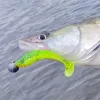 Reiva Zander Power Shad 8cm 3,18gr 5 Stk/Pck (Silber Glitzer) Plastikköder