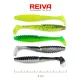 Reiva Zander Power Shad 8cm 3,18gr 5 Stk./Pack (5 Farben) Gummiköder