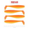 Reiva Flat Minnow Shad 10cm Shiny Orange Plastik-Köder 4 Stk.
