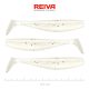 Reiva Flat Minnow Shad 12,5cm Pearl Dot Plastik-Köder 3 Stk.