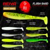 Reiva Flash Shad 10cm 4 Stück/Packung Plastikköder