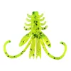Reiva NYMPH 6cm 12 Stück/Packung Fluo Grüner Glitter Plastikköder