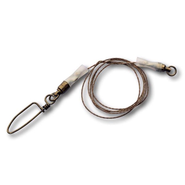Climax Cult Catfish Rig Braided Leader 80cm 0,50mm 50kg Welsmontage