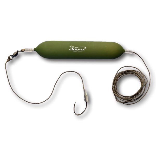 Climax Cult Catfish Rig Natural Bait Combi Rig 180cm 120kg 7/0 Welsmontage