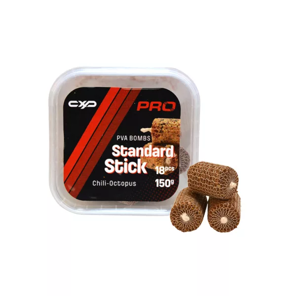 Carp Expert Pro Standard Bombs PVA Sticks Chili-Oktopus PVA Wurst 18 Stück