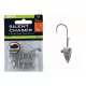 BKK Silent Chaser Microjig - Prisma Darting LRF 6#, 1.8g, 5 Stück/Packung Jigkopf