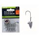 BKK Silent Chaser Microjig - Prisma Darting LRF 4#, 3.5g, 5 Stück/Packung Jigkopf