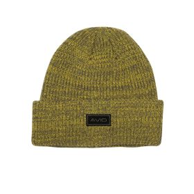 Avid Marl Knit Beanie Gelbe Mütze