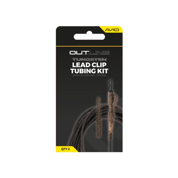 Avid Outline Lead Clip Tungsten Tubing Kit 2db