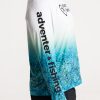 Adventer Fishing Kapuzen-UV-beständiges T-Shirt Bluefin Trevally L