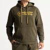 Adventer Baumwoll-Hoodie Khaki M