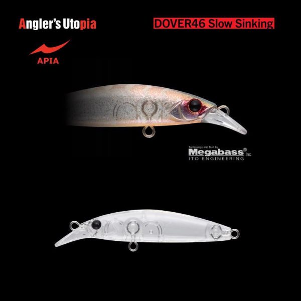 Apia Dover 46 Slow Sinking 46mm 2,3gr 07 Super Clear Wobbler