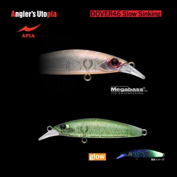 Apia Dover 46 Slow Sinking 46mm 2,3gr 10 Cabra Hotaru Wobbler