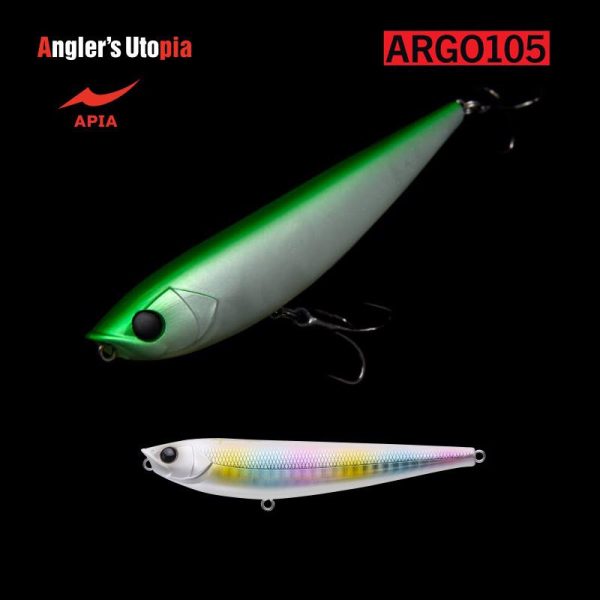 Apia Argo 105 16gr 105mm 06 White Night Wobbler