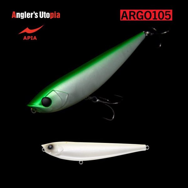 Apia Argo 105 16gr 105mm 11 Glow Back White Wobbler