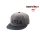 Apia Flat Cap Grau-Schwarz Full Cap