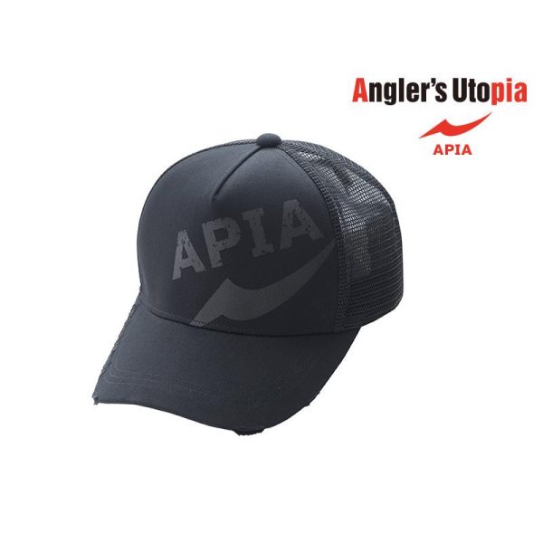 Apia Pro Cap Schwarz-Schwarz Baseballkappe