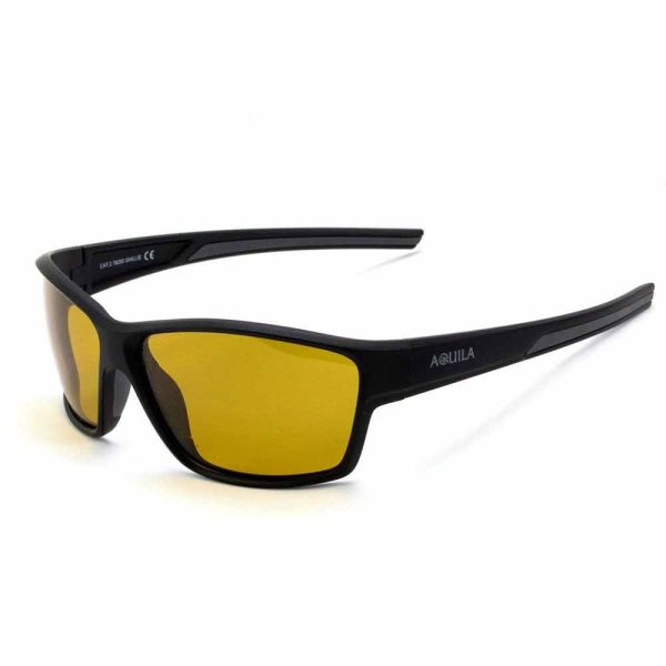 Aquila Ghillie Polarized Amber Black Sonnenbrille